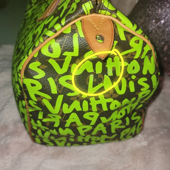 Rare limited edition vintage louis vuitton Graffit handbag - Picture 4 of 16